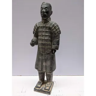 Zen Man Terrakotta Soldaten,Tonsoldaten Qin Dynasty Terra Cotta Warriors Skulptur Terracotta Warriors B12 H38cm044031