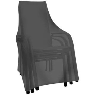 Abdeckhaube TEPRO "Universal", schwarz, B:65cm H:65cm T:150cm, Polyethylen (PE), Hüllen, für Stapel-/Gartenstühle