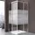 doporro Ravenna16ms Plus Eckdusche 70 75 transparent ESG Glas