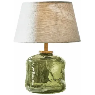 Mirabeau Tischleuchte Tischlampe Rufino grün/beige beige|grün