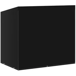 vidaXL Hollywoodschaukel-Abdeckungen 2 Stk. 135 x 105 x 175 cm Schwarz