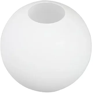 Operitacx Lampenschirm Glas Kugel Ersatzschirm Milchglas 5-6Cm Loch Lampenglas Abdeckung für Kronleuchter Deckenlampe Wandleuchte Vielseitige Kompatibilität Schlafzimmer Wohnzimmer Weiß