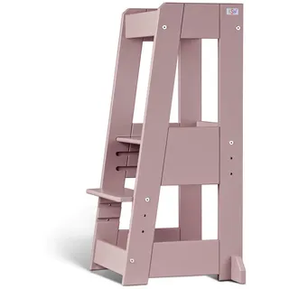 tiSsi Lernturm Felix 90 x 50 cm Buche massiv rosa