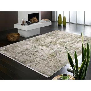 OCI DIE TEPPICHMARKE CAVA", 80x150cm grün-grau