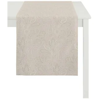 Apelt Tischläufer Basic 3313 48x140 cm | creme-taupe - beige