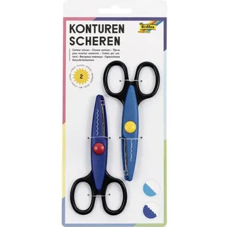 Folia Konturenscheren-Set, 2 Stück