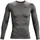 Armour HeatGear Armour langarm Funktionsshirt Herren 090 carbon heather/black S