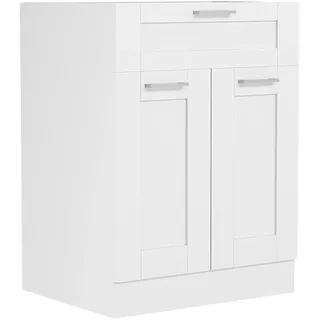 VCM Unterschrank Colura 60 x 46 x 82 cm Weiß