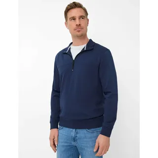 Brax Herren Sweatshirt Style SION marine, dunkelblau, Gr. M