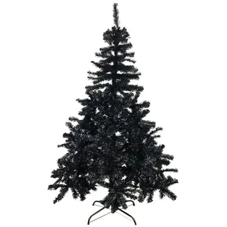 Mojawo Weihnachtsbaum künstlicher Tannenbaum 120 cm Schwarz