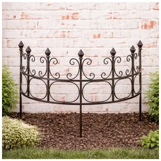 AltoBelli Staudenstütze TIZIANA Metall Rankgitter Halbrund 70x44 cm | Gr.: onesize