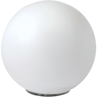 Dehner LED Solarleuchte Solarkugel, Ø 30/40 cm, Kunststoff, weiß, Weiß, Kugel mit weißem Licht, wetterfest, umweltfreundlich, Power-LEDs weiß Ø 30 cm