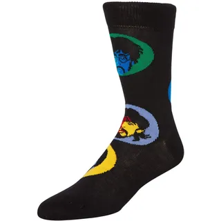 Happy Socks Herren und Damen The Beatles Gesichter 2019 Baumwolle Socken Packung mit 1 Gemischt 36-40 - 36
