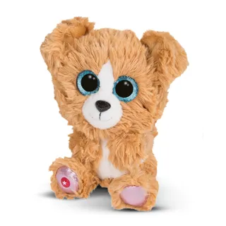 NICI Glubschis Hund Lollidog 15 cm Braun