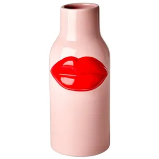 rice Dekovase Vase Red Lipstick rosa Ø 16 cm x 17 cm x 31 cm x 16 cm