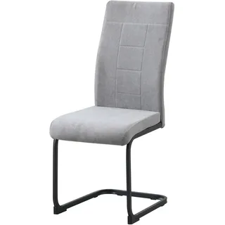 Hti-Living Schwingstuhl LennyP Polyester grau 4er Set