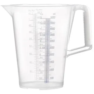 Pressol Messbecher 5l blau bedruckte Skala PP