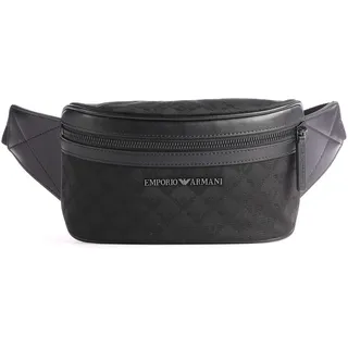 Emporio Armani Omnia Jacquard | Gürteltasche in schwarz