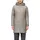 mit Kapuze beige XS
