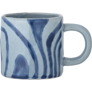 Bloomingville, Tasse, Ninka Mug, Blue, Stoneware (250 ml)