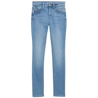 Tom Tailor Damen TTALEXA Skinny Jeans, blau, Uni, Gr. 28/32