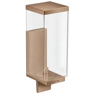 Hansgrohe Axor Seifenspender Glas brushed red gold