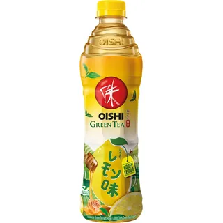 Oishi Grüner Tee Honig-Zitrone - 500ml Eistee | Erfrischungsgetränk ohne Kohlensäure - Alternative zu herkömmlichen Softdrinks mit natürlichen Aromen