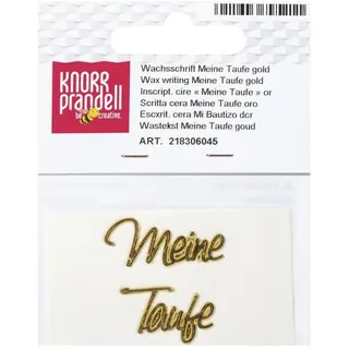 KnorrPrandell Wachsschrift Meine Taufe Bastelset