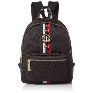 Tommy Hilfiger Damen Rucksack Jaden, Schwarz, Einheitsgröße, Jaden Plus Rucksack - Einheitsgröße