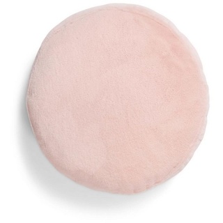 Essenza Dekokissen Mads Furry, aus superweichem Kunstfell in uni Farben rosa
