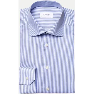 Contemporary-Fit Twill-Hemd Blau 39