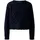 Rundhalspullover Blau 40