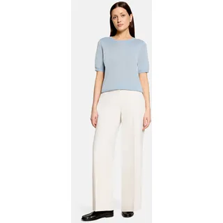Betty & Co Feinstrickpullover mit Lurexfaden Blau 36