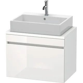Duravit Waschtisch-Unterschrank 1 Auszug 70 x 47,8 cm Weiß Hochglanz/Weiß Matt