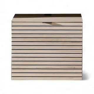 Stella Trading INA TV-Lowboard 60 x 51 x 44 cm Schilfgrün Holz
