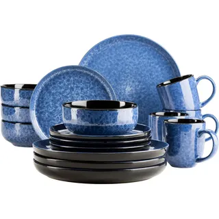 Mäser Filippa Kombiservice 16-tlg. blau