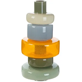 Gilde Vase Stack mehrfarbig 34,5 cm