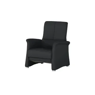 himolla Ledersessel  6001 ¦ schwarz ¦ Maße (cm): B: 81 H: 98 T: 86.0