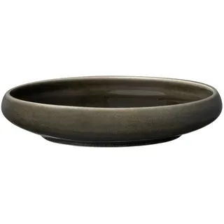 Blomus Gourmetteller Canju, Grau, Keramik, rund, 4 cm, Essen & Trinken, Geschirr, Teller, Speiseteller