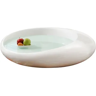SalesFever Catania Weiß Fiberglas 100 x 25 x 100 cm