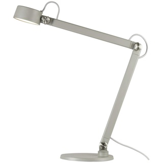 Nordlux Schreibtischleuchte, Grau, Metall, 10.5x46.5x49.5 cm, Lampen & Leuchten, Innenbeleuchtung, Tischlampen, Schreibtischlampen