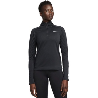 Nike Damen Dri-Fit Pacer 1/4-Zip Pullover schwarz