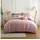luxuskollektion Bettgarnitur Rosa Mikrofaser 135 x 200 cm 80 x 80 cm