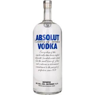 Absolut Vodka 40% vol 4,5 l