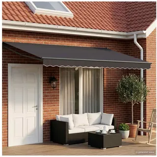 vidaXL Markise 5 x 3 m anthrazit