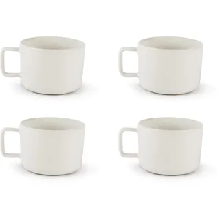 Excelsa Jumbo Tasse 0,4 l Weiß 4 St.