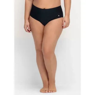 sheego Damen Große Größen Bikinihose in hohem Schnitt, mit Shaping-Einsatz Strandmode - 48