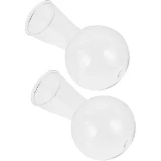 Supvox 2 Stück Hydroponische Hängevase aus Glas im Glühbirnen Design Kreative Gartenvase zur Pflanzen Deko und Raumverschönerung für Zuhause oder Büro