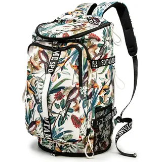 Sportrucksack mit Schuhtasche und Laptophülle (gelb)