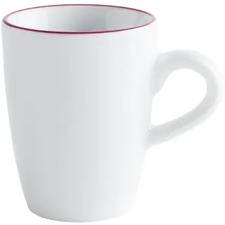 KAHLA 574732A69973C Pronto Line Espresso-Obertasse hoch 0,10 l Line wild berry | Espressotasse mit lila Linie aus Porzellan